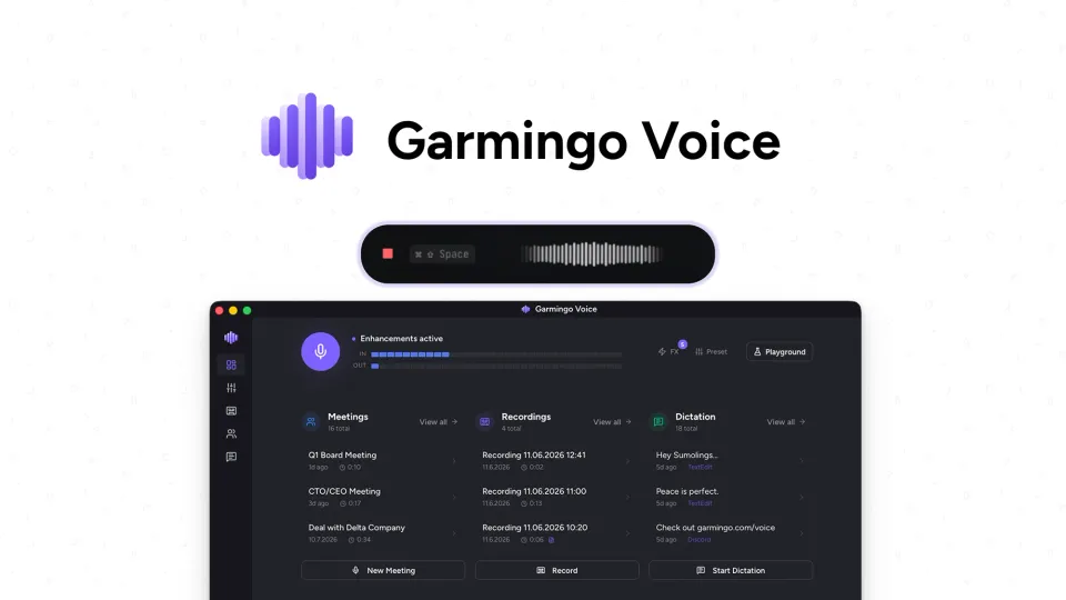 Garmingo Voice
