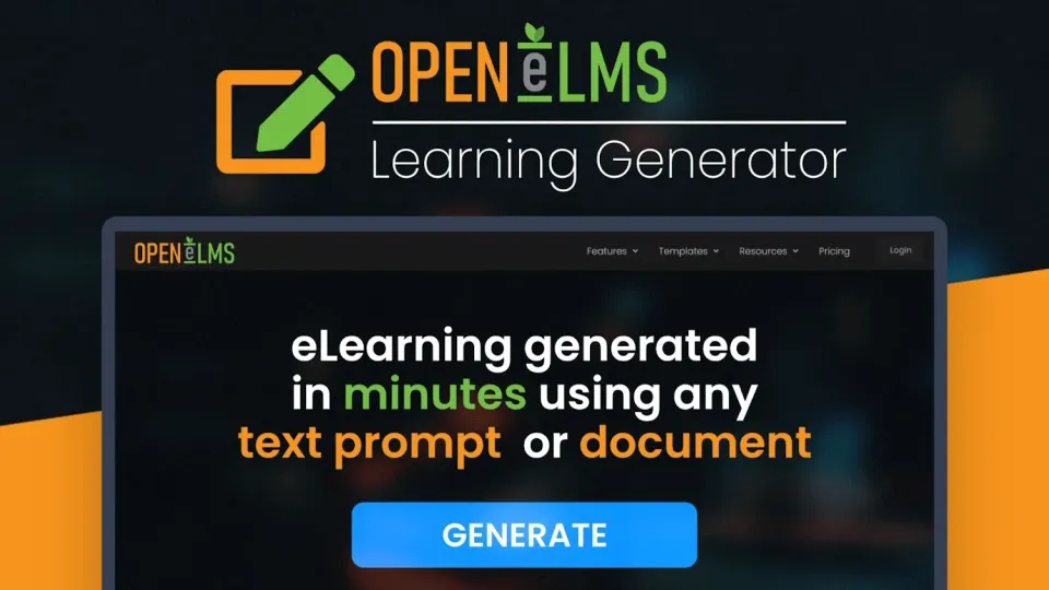 Open eLMS Learning Generator