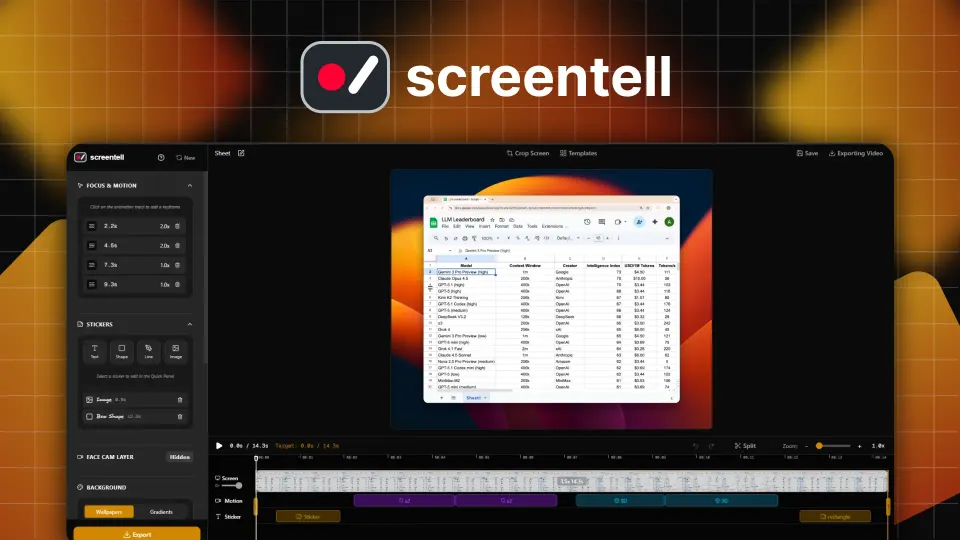 Screentell